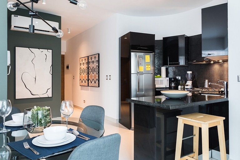 ✨Luxury✨and cozy1br* Piantini|Blue mall| 50mb👨‍💻