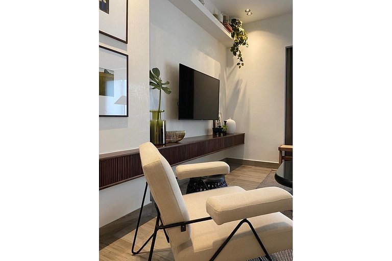 Cozy 1BR near Blue Mall with pool and fast wifi in Piantini