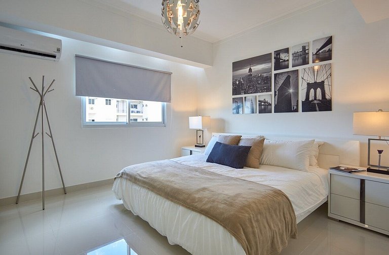 Classy 1BR | wifi * Downtown | Piantini