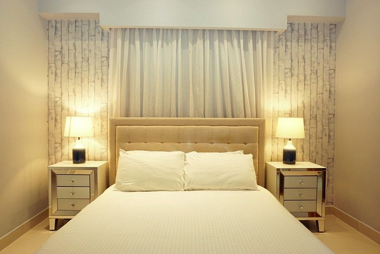 Modern 1BR-WiFi-AC-View-Gym-BlueMall |Yellowkey