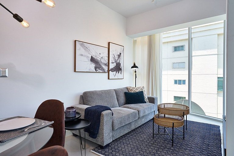 Getaway 1BR-WiFi-AC-View-Gym-BlueMall-YellowKey