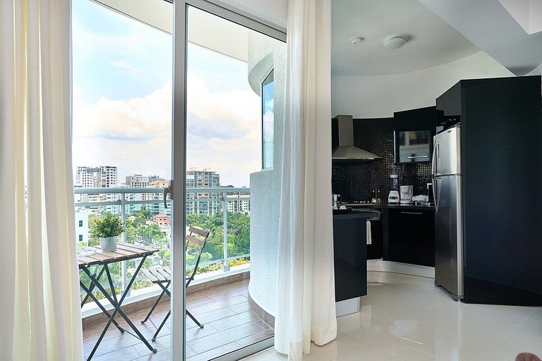 Getaway 1BR-WiFi-AC-View-Gym-BlueMall-YellowKey