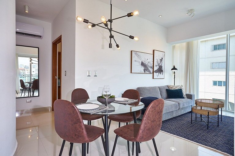 Getaway 1BR-WiFi-AC-View-Gym-BlueMall-YellowKey