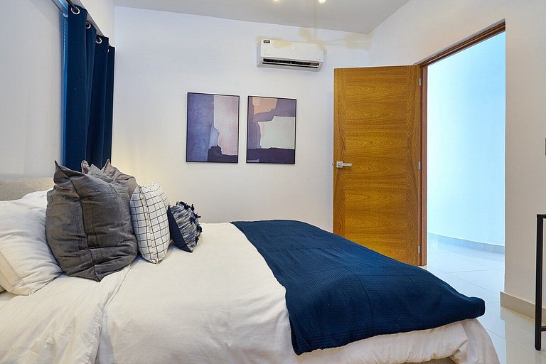 Getaway 1BR-WiFi-AC-View-Gym-BlueMall-YellowKey