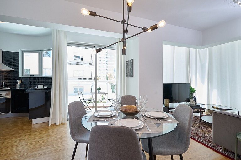 1BR apart, A/C, Wifi, Smart tv*Piantini-YellowKey