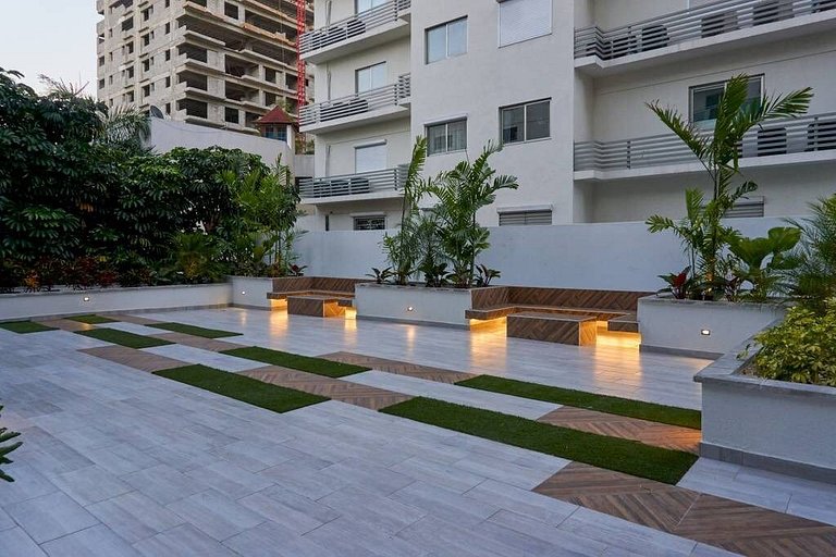 1BR apart, A/C, Wifi, Smart tv*Piantini-YellowKey