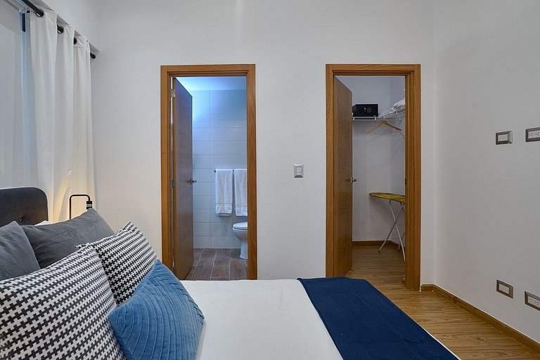 1BR apart, A/C, Wifi, Smart tv*Piantini-YellowKey