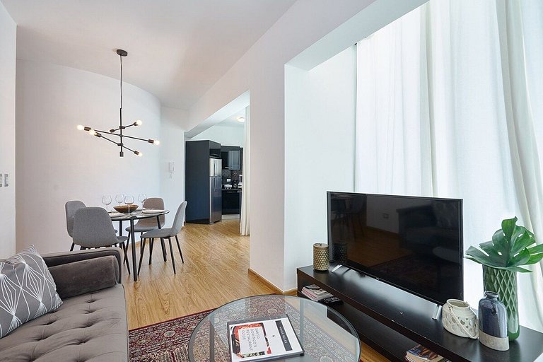 1BR apart, A/C, Wifi, Smart tv*Piantini-YellowKey