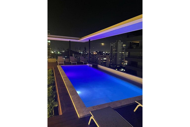 *Pool*Modern & Comfy 1BR ROOF TOP, naco|YellowKey*