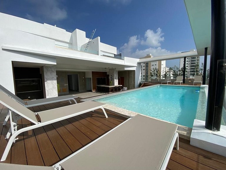 *Pool*Modern & Comfy 1BR ROOF TOP, naco|YellowKey*