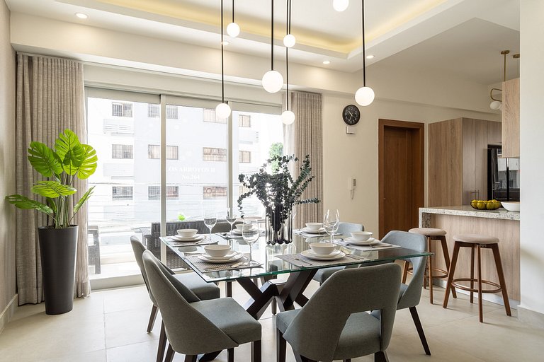 Stylish 3BR•Kingbed•Pool•Wifi •GYM•Yellowkey