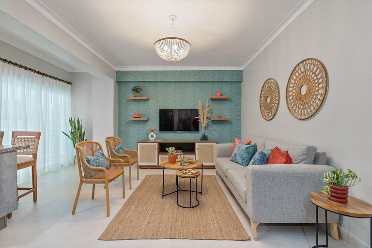 Modern-Safe-Lovely-1bd-w/pool-A/C-WiFi-YellowKey*