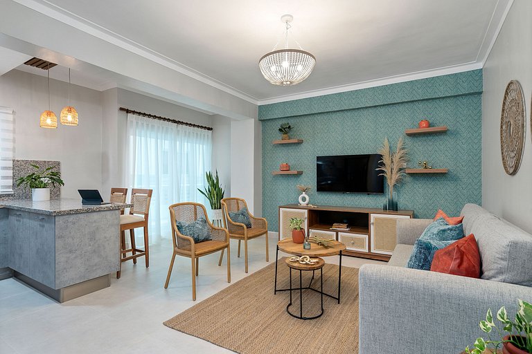 Modern-Safe-Lovely-1bd-w/pool-A/C-WiFi-YellowKey*
