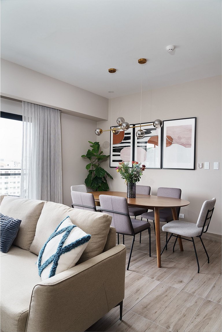 Great one bedroom near Blue Mall with rooftop pool, spa and
