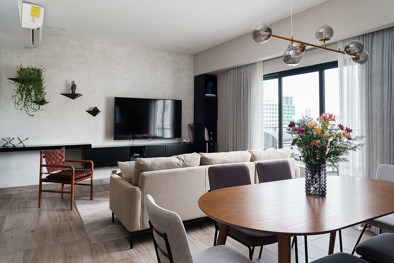 Спа бассейн Вид на город | 1 спальня быстрый WI-FI YellowKey