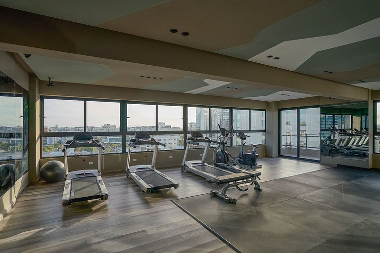 Спа бассейн Вид на город | 1 спальня быстрый WI-FI YellowKey