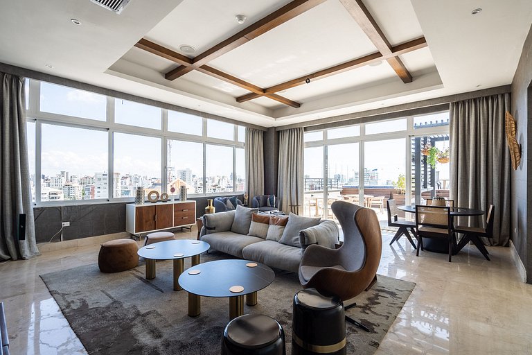 Downtown*Cozy*1br* POOL* 50MB| Yellowkey