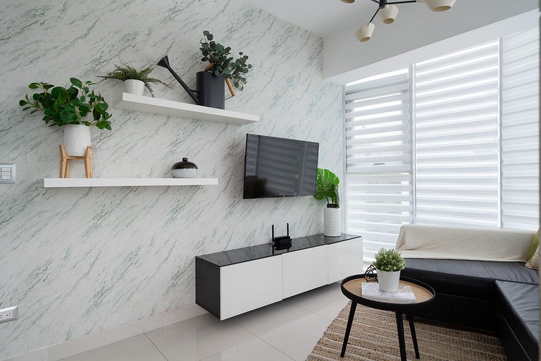 Stylish 1BR · View · WiFi · Gym · YellowKey