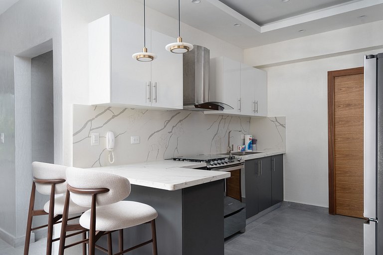 Apartamento totalmente amueblado 2 habitaciones -