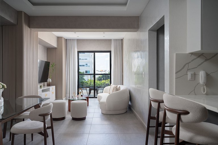 Apartamento totalmente amueblado 2 habitaciones -