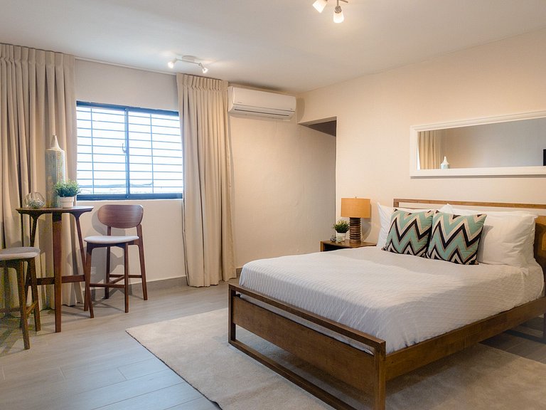 Modern Studio in Gazcue:Minutes from Colonial Zone& INCIPLER