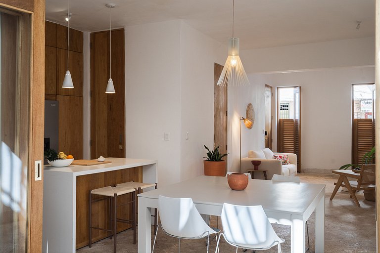 Chic Oasis: 2BR + Family Room Private Pool In Zona Colonial