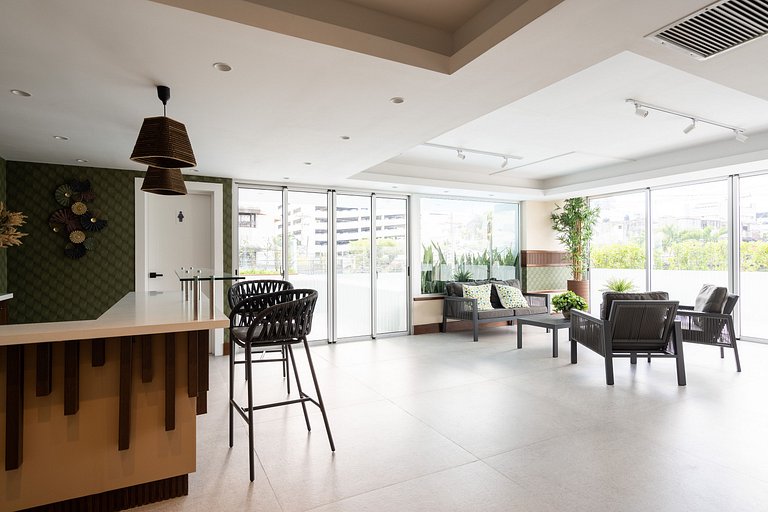 Compact 1BR in Piantini with Pool Access | YK
