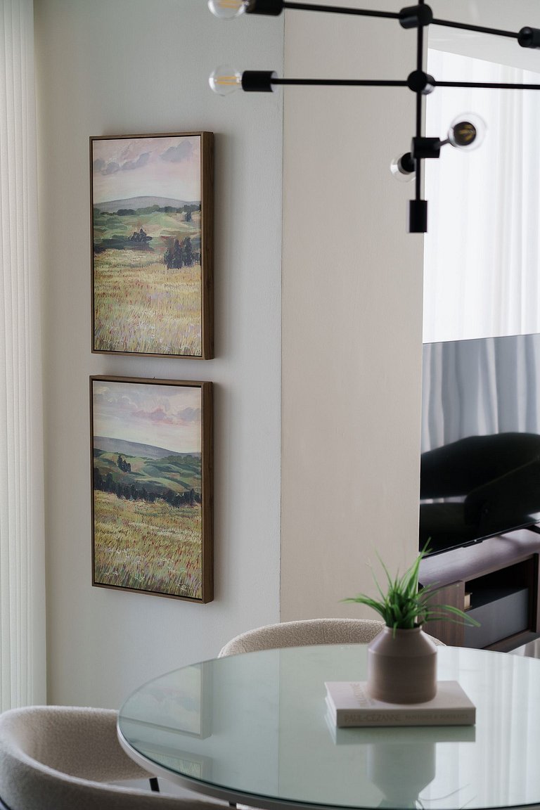 1BR Unit D10-A/C-WiFi-SmrtTv-Piantini-YellowKey