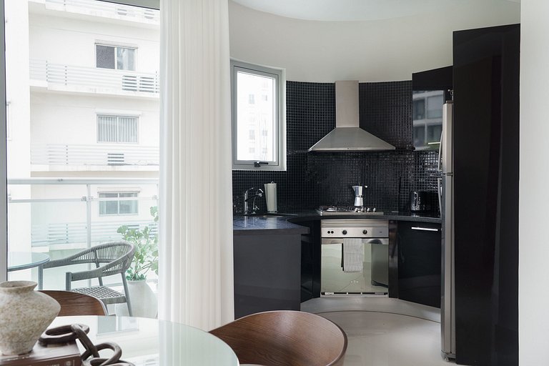 1BR Unit C6, A/C, Wifi, SmartTV-Piantini-YellowKey