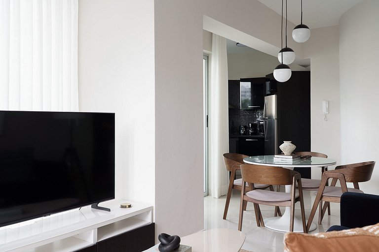 1BR Unit C6, A/C, Wifi, SmartTV-Piantini-YellowKey