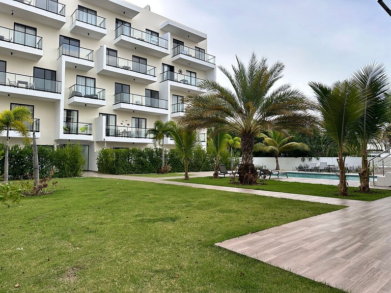 Студия в Downtown с бассейном, тренажёрным залом и Wi-Fi — о