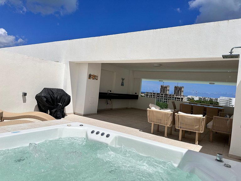 Penthouse·Private Jacuzzi· Golf Access | Cana Rock
