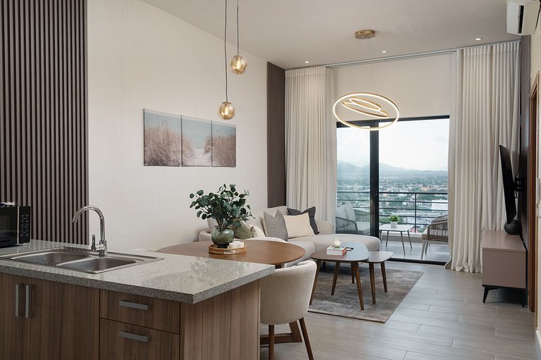 1BR*King|Plaza Paseo 27+Rooftop| Yellowkey