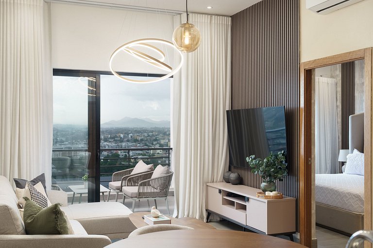 1BR*King|Plaza Paseo 27+Rooftop| Yellowkey