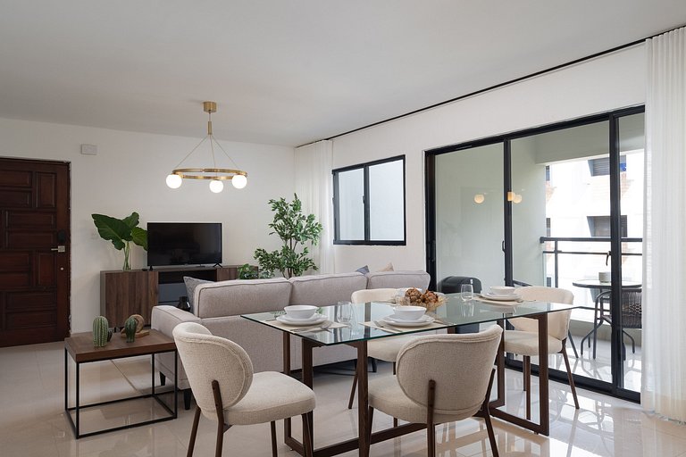Bright 2BR Modern Getaway in Gazcue by YellowKey