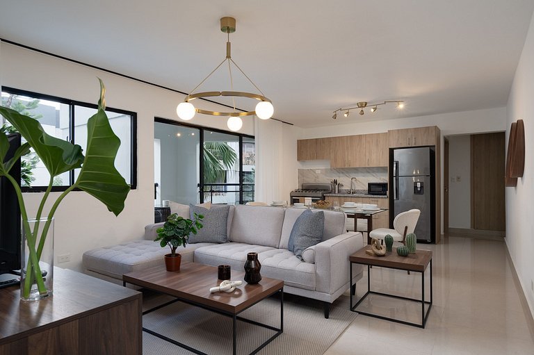 Bright 2BR Modern Getaway in Gazcue by YellowKey