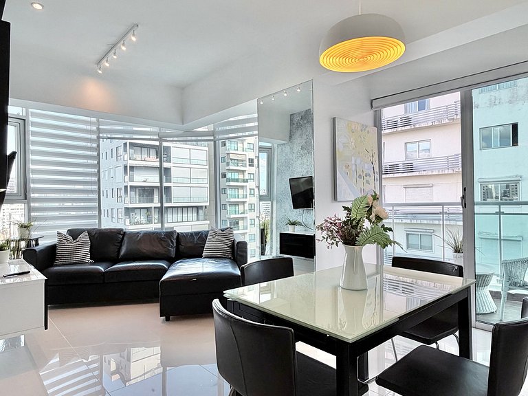 1BR apart, A/C, Wifi, Smart tv*Piantini-YellowKey