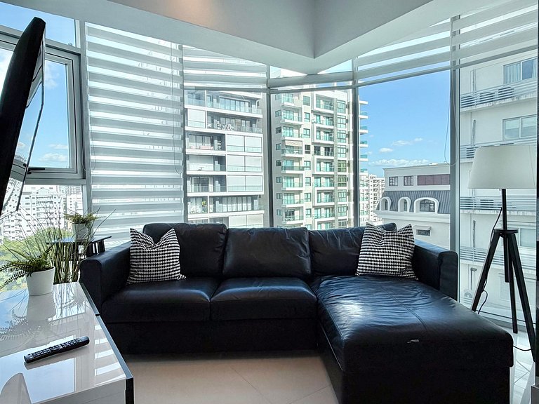 1BR apart, A/C, Wifi, Smart tv*Piantini-YellowKey