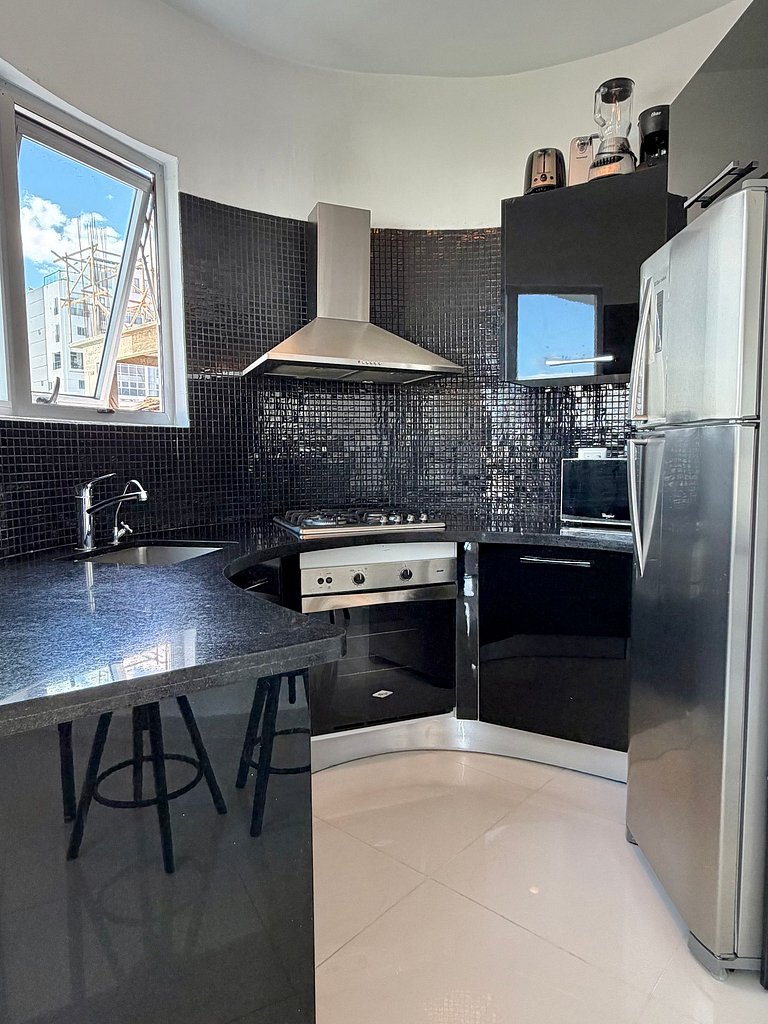 1BR Unit 10C-A/C-WiFi-SmrtTv-Piantini-YellowKey