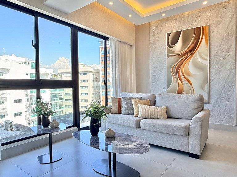 Stylish High Floor 1 Bed Apartment Modern Building