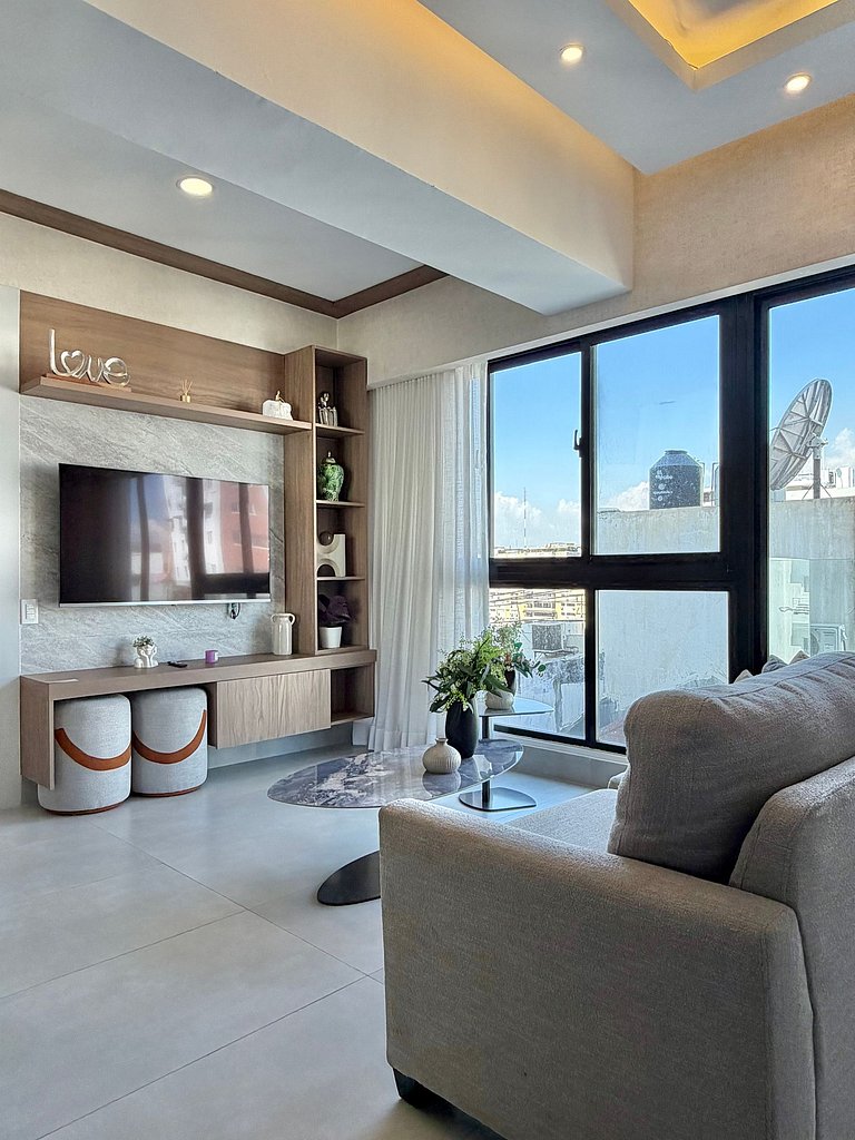 Stylish High Floor 1 Bed Apartment Modern Building