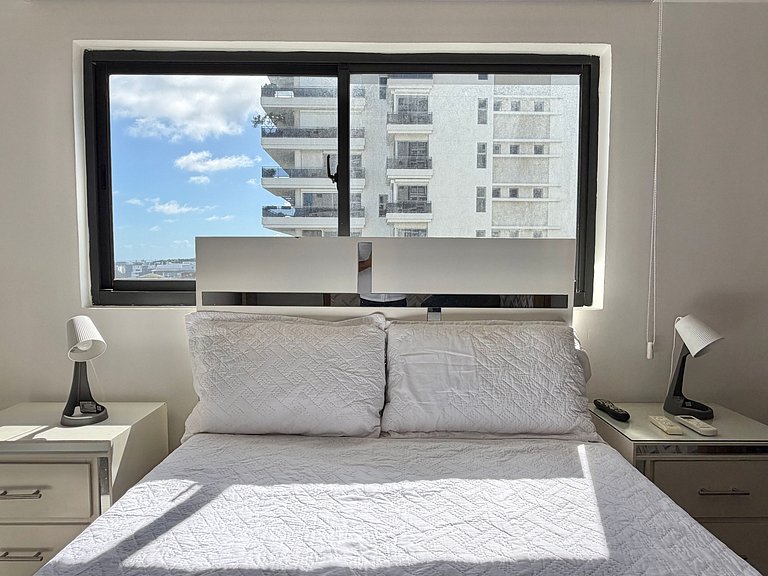 Espacioso con vista al mar La Esperilla Piscina Gimnasio