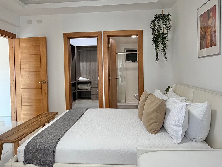 Stunning one-bedroom with pool, and gym - YK