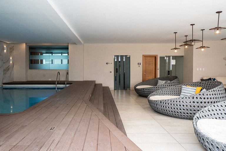Stunning one-bedroom with pool, and gym - YK