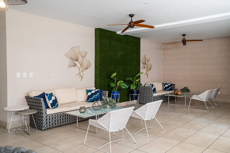 Stunning one-bedroom with pool, and gym - YK