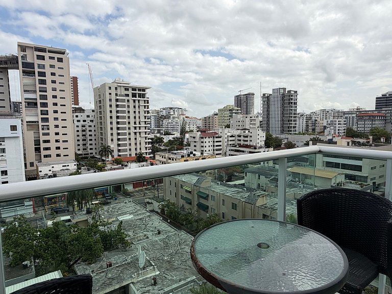 Comfy 1BR Apartment Near Blue Mall - Piantini Yellowkey