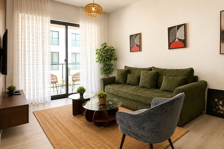 Cozy 1BR in Panorama Lake • Pool & Beach