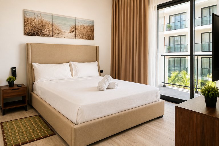 Cozy 1BR in The Towers • Pool & Beach